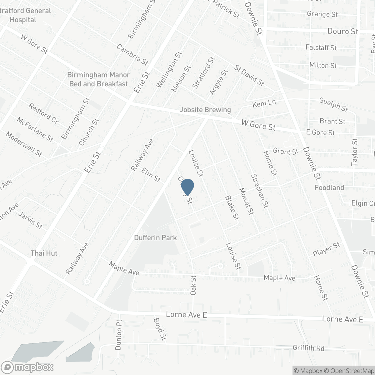 36 CHERRY Street, Stratford, Ontario N5A 2E8
